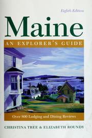 Cover of: Maine by Christina Tree