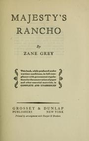 Cover of: Zane Grey