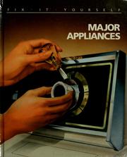 Cover of: Major appliances.
