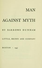 Cover of: Man against myth