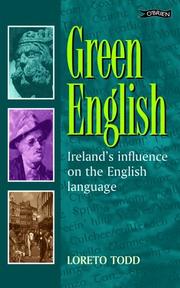 Green English : Ireland's influence on the English language