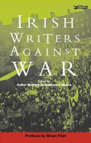 Cover of: Irish writers against war
