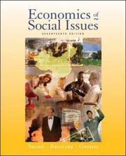 Economics of social issues by Ansel Miree Sharp, Charles A. Register, Paul W. Grimes