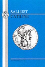 Cover of: Sallust: Catiline (BCP Latin Texts)