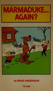 Cover of: Marmaduke...Again? by Brad Anderson