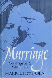 Cover of: Marriage: covenants and conflicts