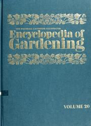 Cover of: The Marshall Cavendish illustrated encyclopedia of gardening.
