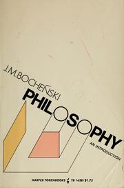 Cover of: Philosophy: An Introduction
