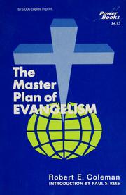 Master Plan of Evangelism, The Robert Emerson Coleman