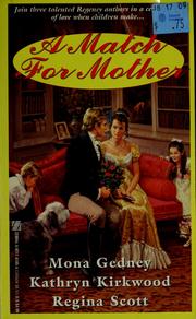 Cover of: A Match for Mother: Marrying Off Mama / Lady Radcliffe's Ruse / Sweeter than Candy