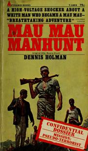 Cover of: Mau Mau manhunt