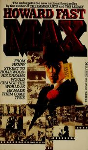 Cover of: Max by Howard Fast