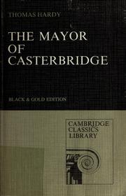 Cover of: Mayor of Casterbridge by Thomas Hardy