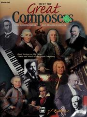 Cover of: Meet the great composers