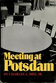 Cover of: Meeting at Potsdam by Charles L. Mee