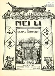 Cover of: Mei Li