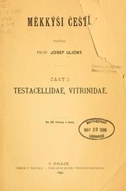 Cover of: Mekkýsi cestí by Josef Ulicný