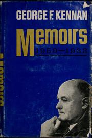 Cover of: Memoirs 1950-1963