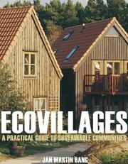 Cover of: Ecovillages by Jan Martin Bang