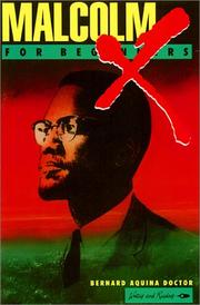 Cover of: Malcolm X for Beginners