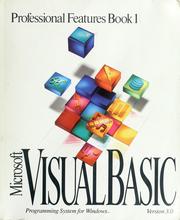 Cover of: Microsoft Visual Basic programming system for Windows, version 3.0 by 
