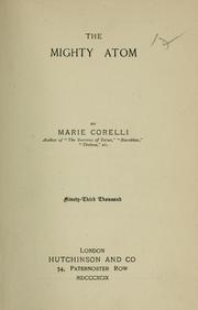 Cover of: The mighty atom by Marie Corelli