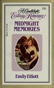 Cover of: Midnight memories by Emily Elliott