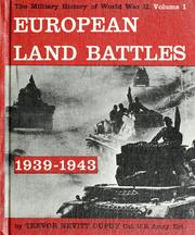 Cover of: The military history of World War II