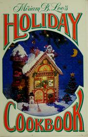 Cover of: Holiday Cookbook