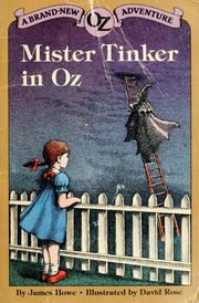 Mister Tinker in Oz by James Howe