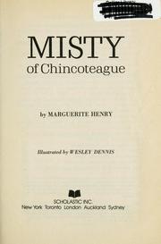 author of misty of chincoteague
