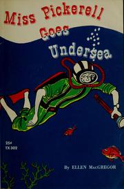 Cover of: Miss Pickerell goes undersea.