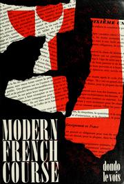 Cover of: Modern French course by Mathurin Marius Dondo