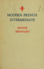 Cover of: Modern French by Henry Wallace Decker