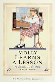 Cover of: Molly Learns a Lesson: A School Story (The American girls collection)