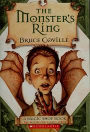 Cover of: The monster's ring by Bruce Coville