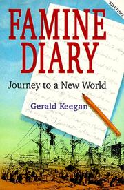Famine diary by James J. Mangan, Gerald Keegan