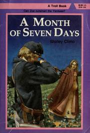 Cover of: A month of seven days by Shirley Climo