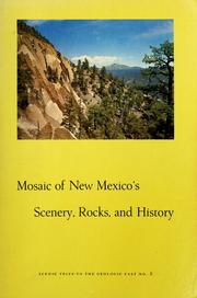 Cover of: Mosaic of New Mexico's scenery, rocks, and history by edited by Paige W. Christiansen and Frank E. Kottlowski.