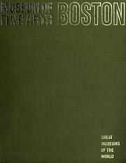 Cover of: Museum of Fine Arts, Boston. by [Texts by Adolph S. Cavallo and others]