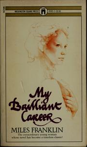 Cover of: My brilliant career