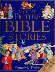 Cover of: My first picture Bible stories