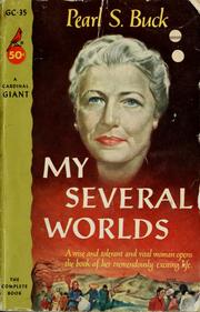 Cover of: My several worlds