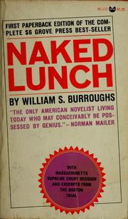 Cover of: Naked lunch