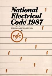 Cover of: National electrical code by 