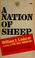 cover of  a nation of sheep by william j  lederer