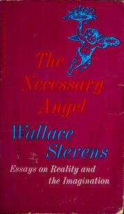 Cover of: The necessary angel by Wallace Stevens
