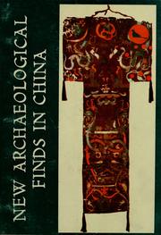 Cover of: New archaeological finds in China