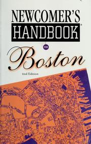 Cover of: Newcomer's handbook for Boston