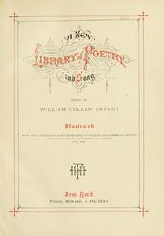 Cover of: A new library of poetry and song.